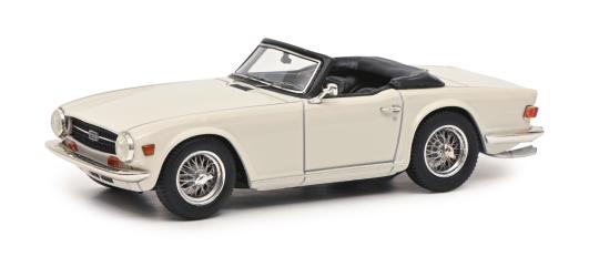 Schuco 1:43 Triumph TR6 weiß 450915100 