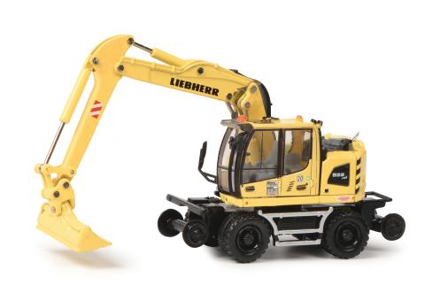 Schuco 1:87 Liebherr A 922 Rail Zweiwegebagger 