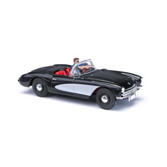 Busch Chevrolet Corvette mit Figur 