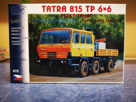 SDV Bausatz Tatra T-815 TP 6x6 Schwerlast-SZM gelb 