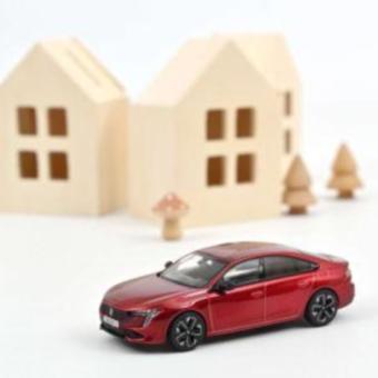 NOREV 1:43 Peugeot 508 GT Hybrid 2023 - elixir red 