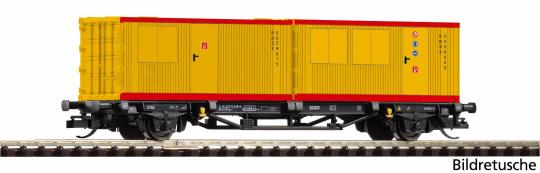 PIKO TT-Containertrgwg. 2x20' PIKO Rail Service VI 