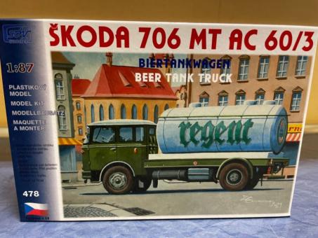 SDV LKW Bausatz Skoda 706 MT AC60/3 Biertank-LKW 