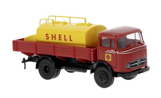 Brekina LKW MB LP 328 mit Heizöltank Shell 48049 