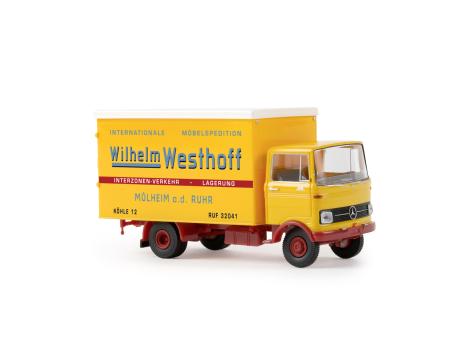 Brekina LKW MB LP 608 Koffer Wilhelm Westhoff 48565    62 