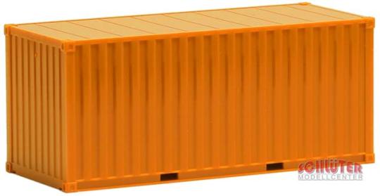 AWM SZ 20 ft Container gerippt orange 