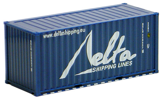 AWM SZ 20 ft Container gerippt Delta 