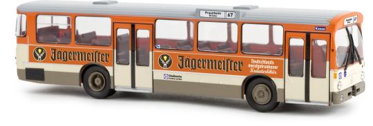 Brekina Stadtbus MB O 305 Stadtwerke Frankfurt Jägermeister 