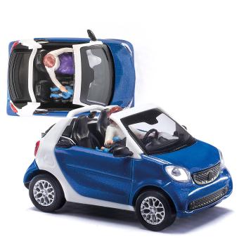 Busch  Smart Fortwo Cabrio, Figuren 50779 