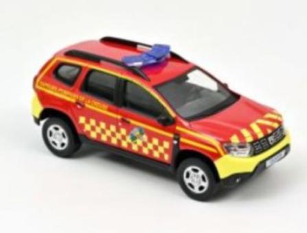 NOREV 1:43 Dacia Duster 2020 Pompiers with side square deco 509049 