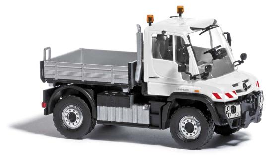 Busch MB Unimog U430 Einsatzfahrz Weiß 50916 