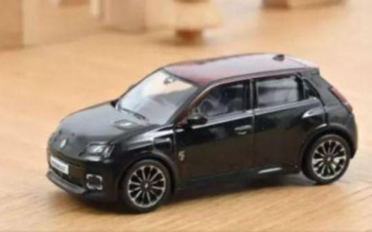 NOREV 1:43 Renault 5 E-Tech 100% Electric 2025 - Diamond Bla 