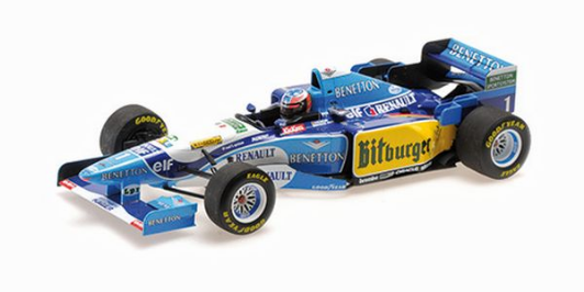 Minichamps 1:18 BENETTON FORD B195 MICHAEL SCHUMACHER WINNER AUSTRALIAN GP WORLD 