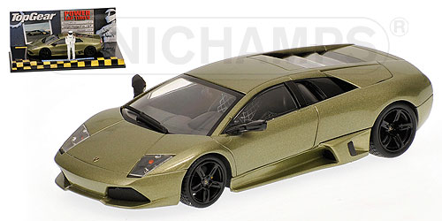 Minichamps 1:43 Lamborghini Murcielago LP670-4 greenmetallic Top Gear 