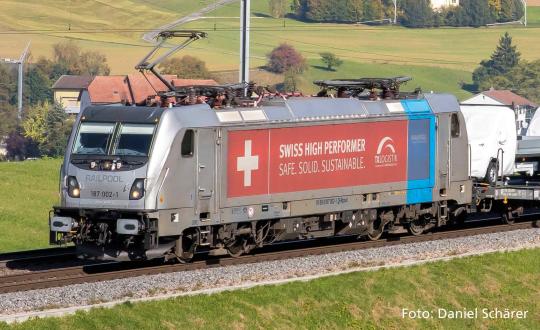 PIKO E-Lok 187 002 TX Logistik Railpool VI + DSS PluX22 51983 