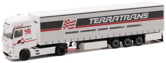 Herpa LKW MB Actros 18 Giga Ga-KSZ Terratrans 5209 