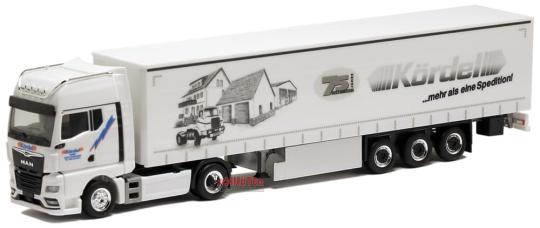 Herpa LKW MAN TG-X GX Aerop. Ga-KSZ Kördel 75 Jahre 