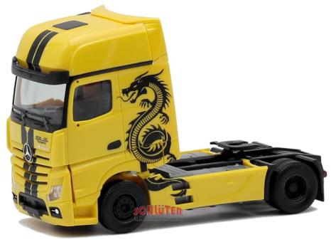 Herpa LKW MB Actros 18 Giga Weser-Ems-Trans Dragon 