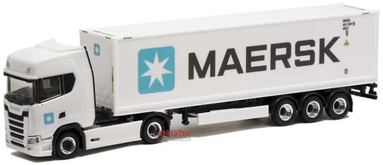 Herpa LKW Scania CS 20 HD Cont-SZ Maersk 