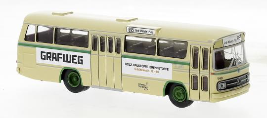 Brekina Stadtbus MB O 302-11 148-Grafweg aus Solingen 52156 