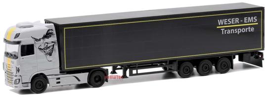 Herpa LKW DAF 106 XF Aerop. SSC Ga-KSZ Weser-Ems Transporte 