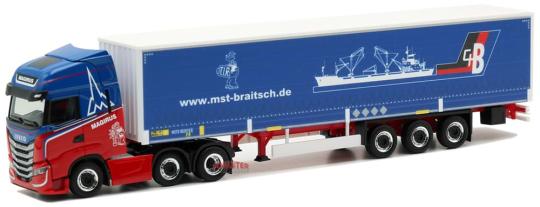 Herpa LKW Iveco S-Way Ga-KSZ Braitsch 5220 