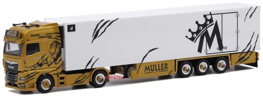 Herpa LKW MAN TG-X GX Aerop. Ga-KSZ Müller Golden Commander 