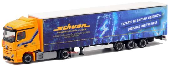 Herpa LKW MB Actros 11 Streamspace Ga-KSZ Schuon 