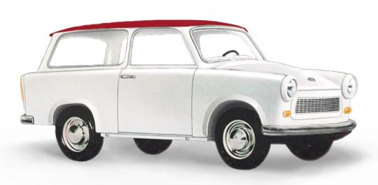 Busch Trabant Kombi »de Luxe«, weiß 53209 