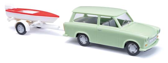 Busch PKW Trabant P601 Universal Kombi u.Anhänger Schlauchbo 