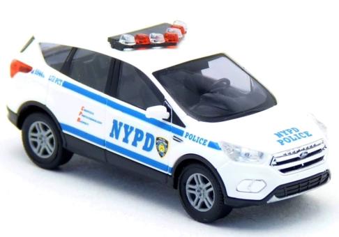 Busch PKW Ford Kuga (Escape) NYPD New York Police Department 