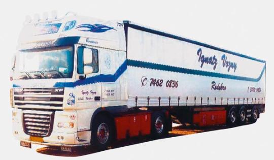 AWM LKW DAF XF 105 SSC Aerop Ga-KSZ Vozny 