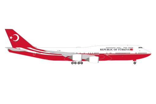 Herpa Wings 1:500 Boeing 747-8 BBJ Turkey Government 