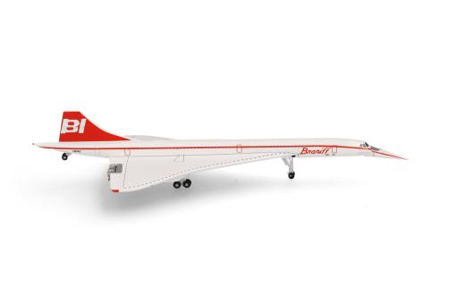 Herpa Wings 1:500 Concorde Braniff nose down 537575 