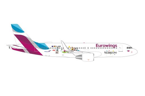 Herpa Wings 1:500 Airbus A 320 Eurowings Salzb. Land 