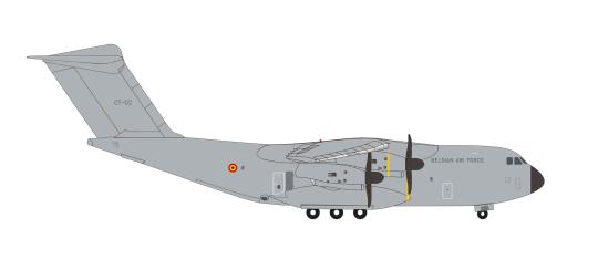 Herpa Wings 1:500 Airbus A400M Belgian Air C 15 Wing 