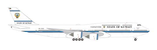 Herpa Wings 1:500 Boeing 747-8 BBJ Kuwait Government 538046 