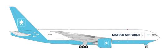 Herpa Wings 1:500 Boeing 777F Maersk Air Cargo 538305 