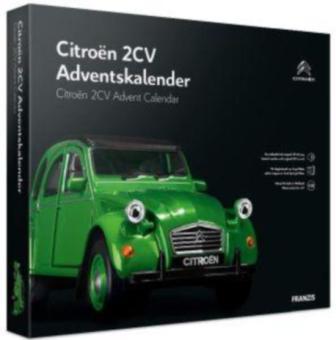 Franzis Verlag 1:38 Citroen 2CV green Adventskalender 