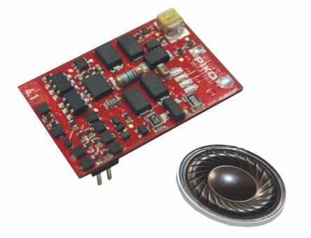 PIKO SmartDecoder 4.1 Sound SU46 PKP PluX22 & Lautsprecher 