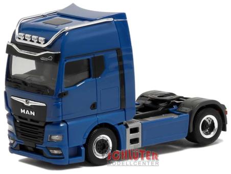 Herpa LKW MAN TG-X GX/Aerop.Individual SZM blau 