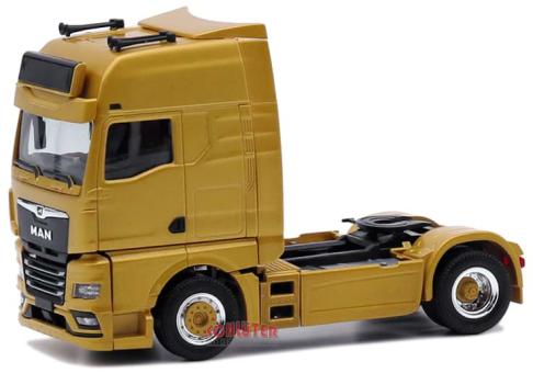 Herpa LKW MAN TG-X GX/Aerop.Individual SZM goldmetallic hand 