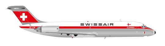 Herpa Wings 1:200 DC-9-30F Swissair (Cargo) 