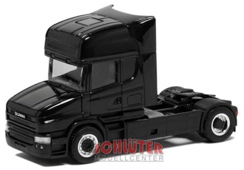 Herpa LKW Scania Hauber Topl/Aerop SZM 2-achs schwarz 