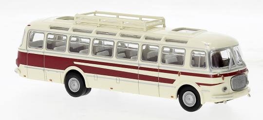 Brekina Stadtbus Skoda 706 RTO Lux beige/rot 58235 