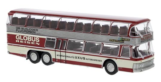 Brekina Reisebus Neoplan NH 22 Skyliner Globus-Reisen 