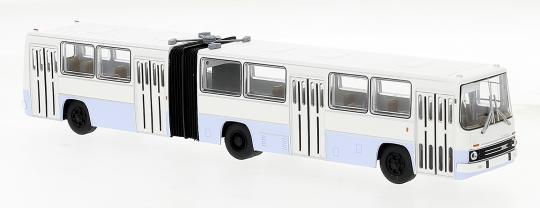 Brekina Gelenkbus Ikarus 280 weiß/blau, 4türig 59718 