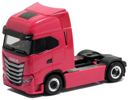 Herpa LKW Iveco S-Way SZM magenta 