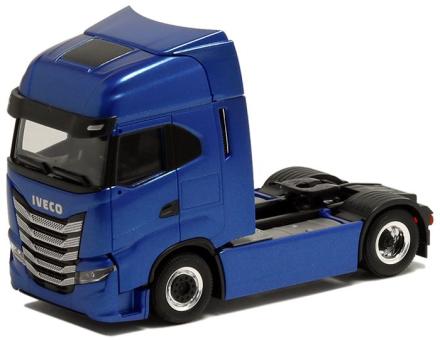 Herpa LKW Iveco S-Way SZM blau metallic 600552 