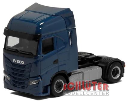 Herpa LKW Iveco S-Way SZM blau 